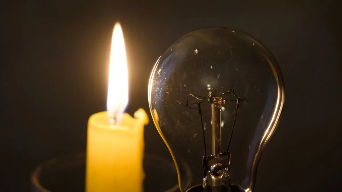 Residents of Poltava protest against prolonged power outages