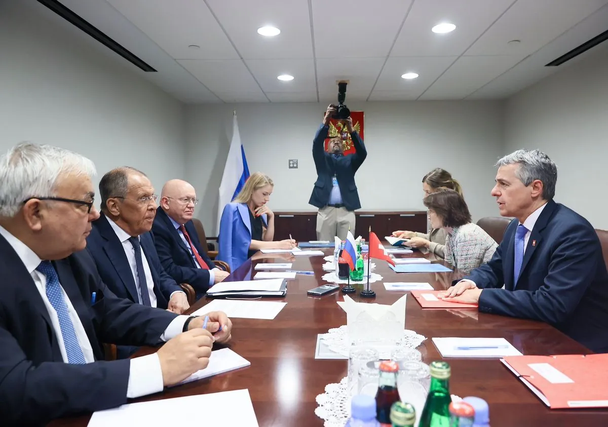 Swiss Foreign Minister meets with Lavrov and tells about the Peace Summit