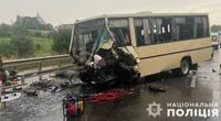 Bus and truck collide in Lviv region: four dead, 7 injured