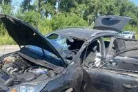росіяни атакували дроном цивільний автомобіль на Сумщині: є поранені