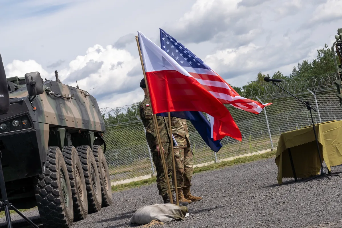 A base for the US military has been built in Poland