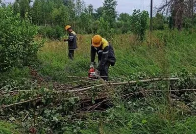 На Київщині ліквідують наслідки негоди: світло повернули понад 52 тисячам родин