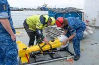 The Dutch Navy is testing USV90 surface drones for mine clearance