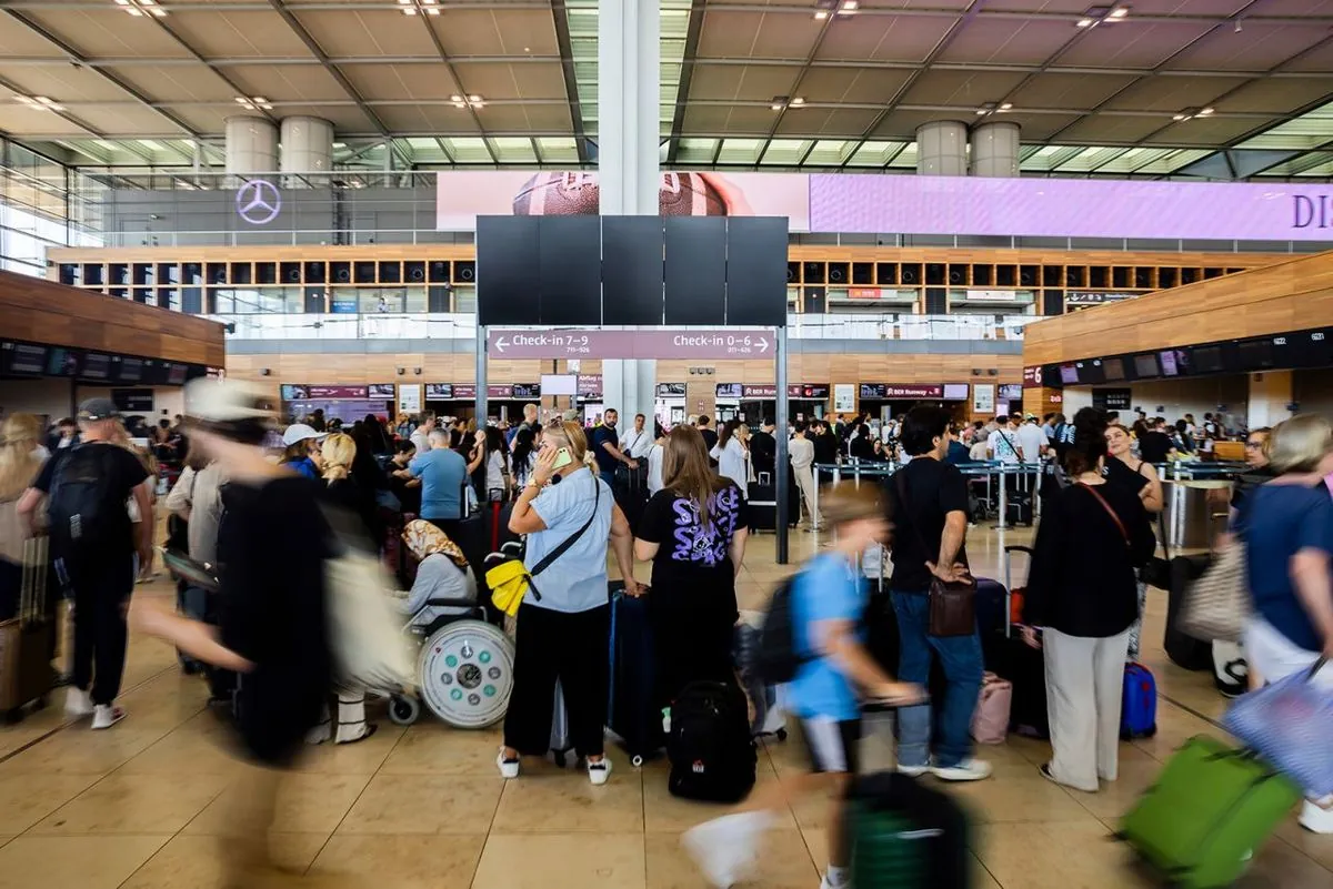 Global IT systems failure causes chaos at airports around the world