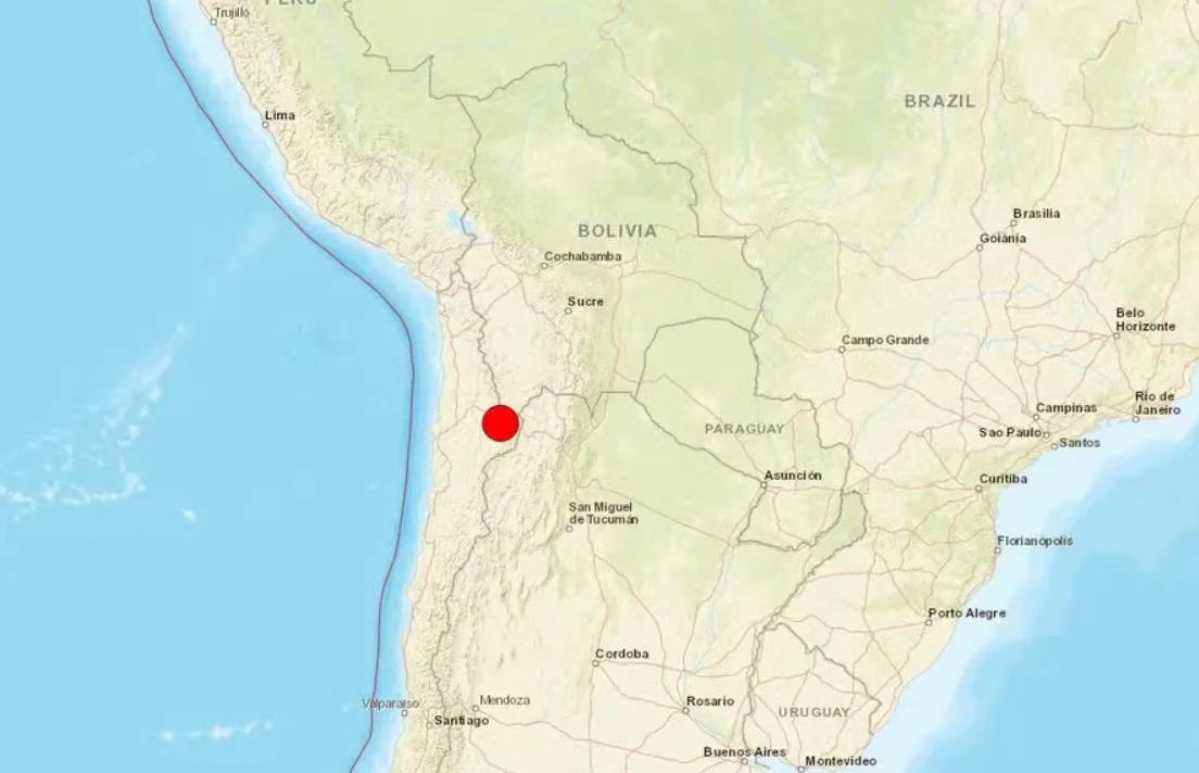 Землетрясение магнитудой 7,3 произошло на севере Чили