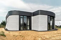 Ukraine's first 3D-printed house for the family of a fallen soldier built in Irpin