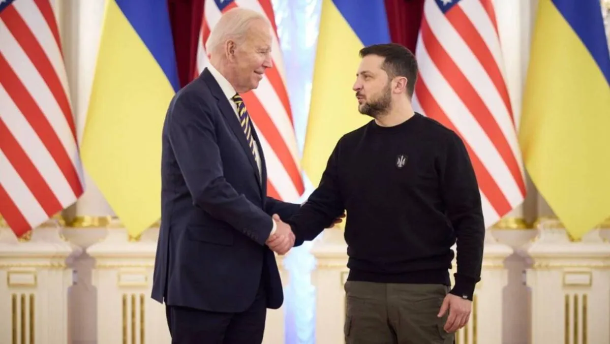 Зеленський подякував Байдену за підтримку України після його відмови від виборів 2024