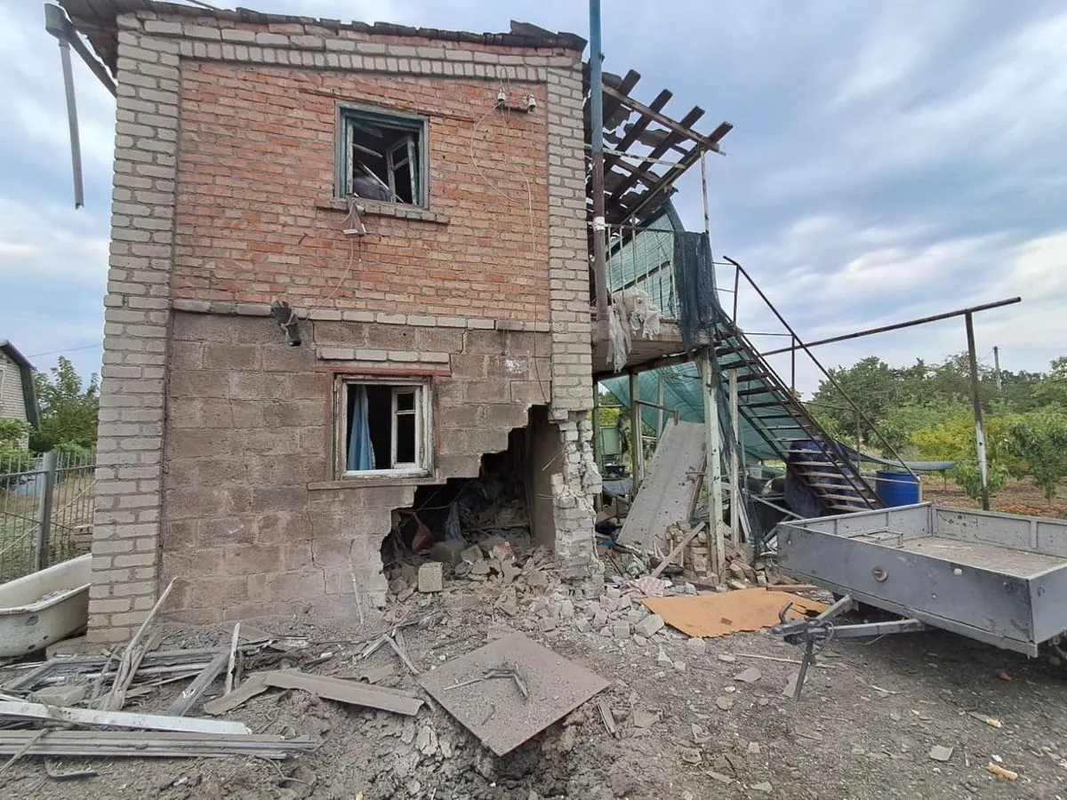 occupants-attacks-in-dnipropetrovsk-region-houses-and-infrastructure-damaged-no-casualties