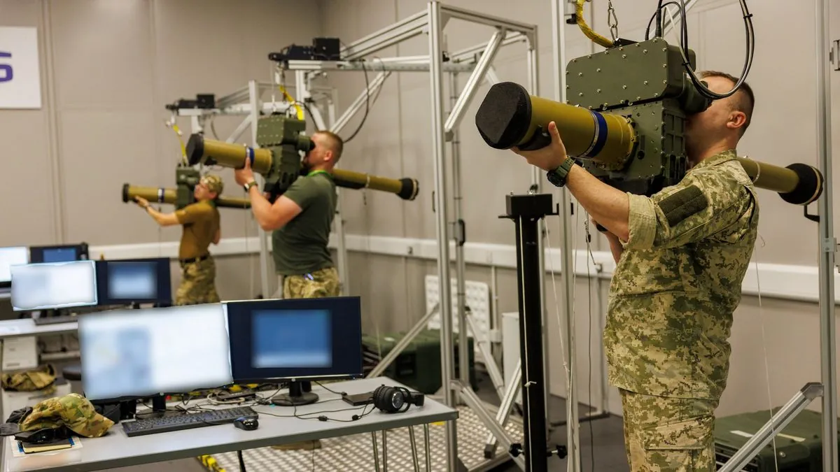 В Генштабе показали кадры обучения украинских военных на системе ПВО Starstreak