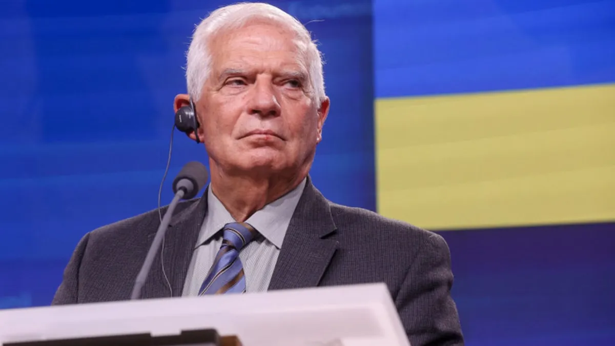 In August, the EU will allocate the first 1.4 billion euros from frozen assets for weapons to Ukraine - Borrell