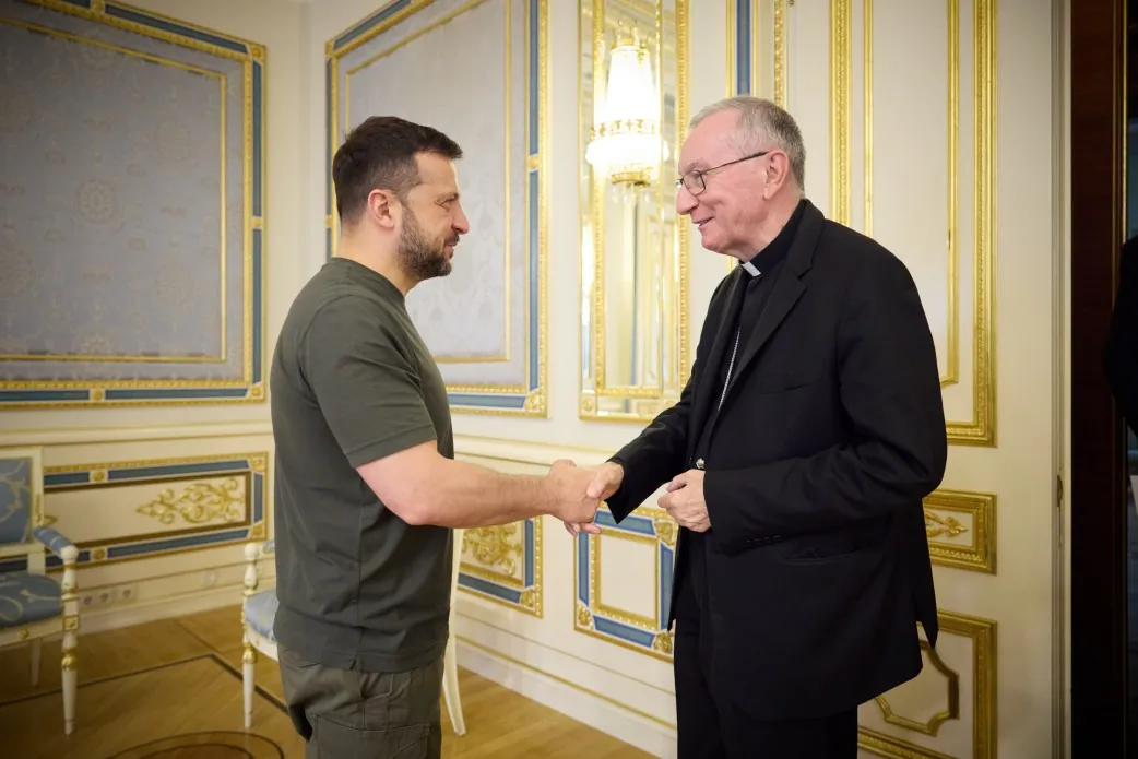 Zelensky discusses humanitarian situation in Ukraine with Vatican Secretary of State
