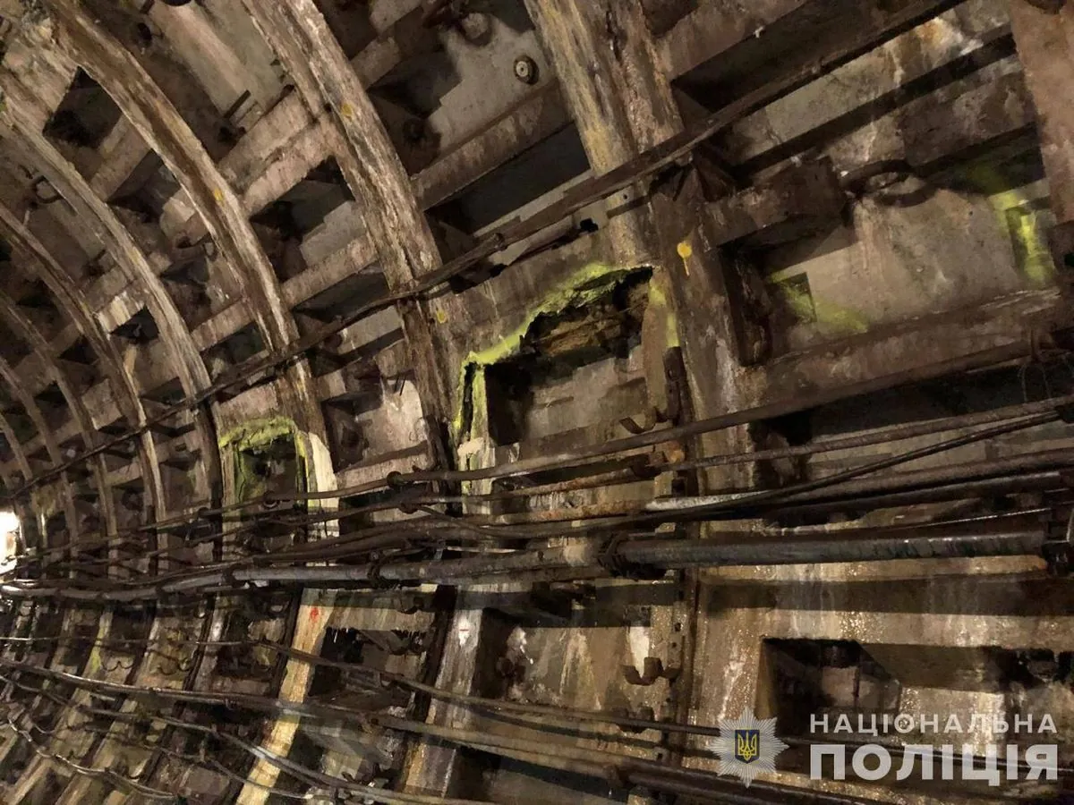 В КМДА відреагували на отримання підозр посадовцями метро через підтоплення тунелю