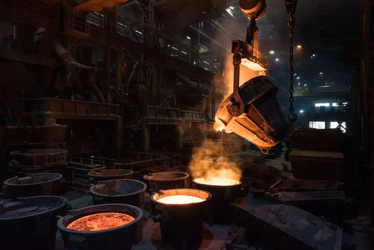 Україна піднялася у світових рейтингах виробників чавуну та сталі