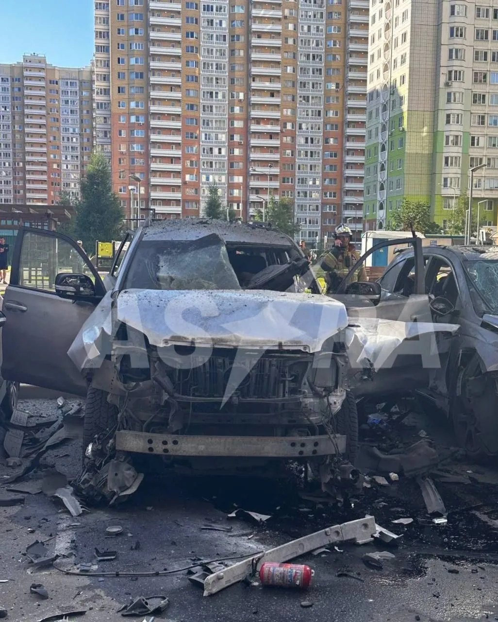 the-car-of-the-deputy-head-of-the-military-radio-center-of-the-russian-federation-was-blown-up-in-moscow-what-is-known