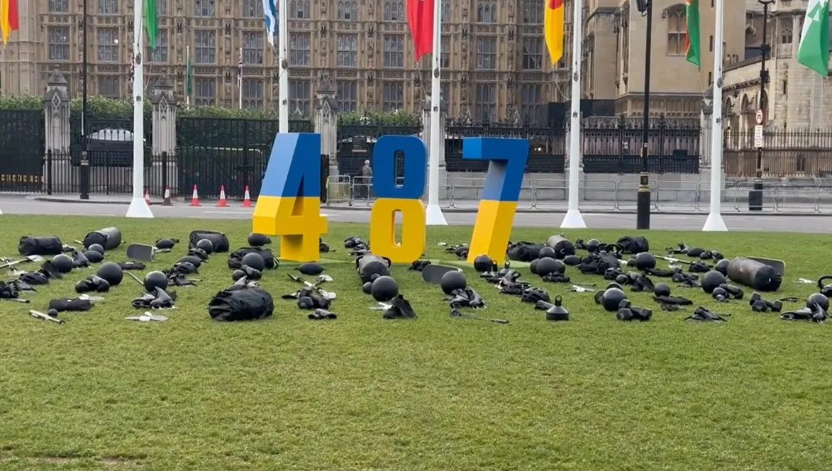 В Лондоне установили экспозицию памяти украинских спортсменов, погибших в войне против РФ