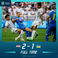 Украина проиграла Ираку в дебютном матче на Олимпиаде