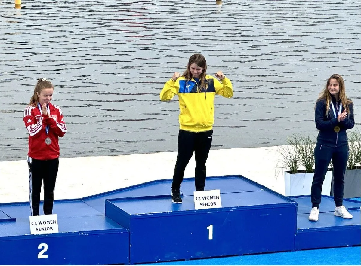 Украинская гребчица Людмила Бабак в десятый раз стала чемпионкой Европы