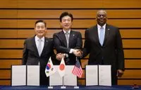 South Korea, Japan and the United States sign a memorandum of cooperation in the security sphere