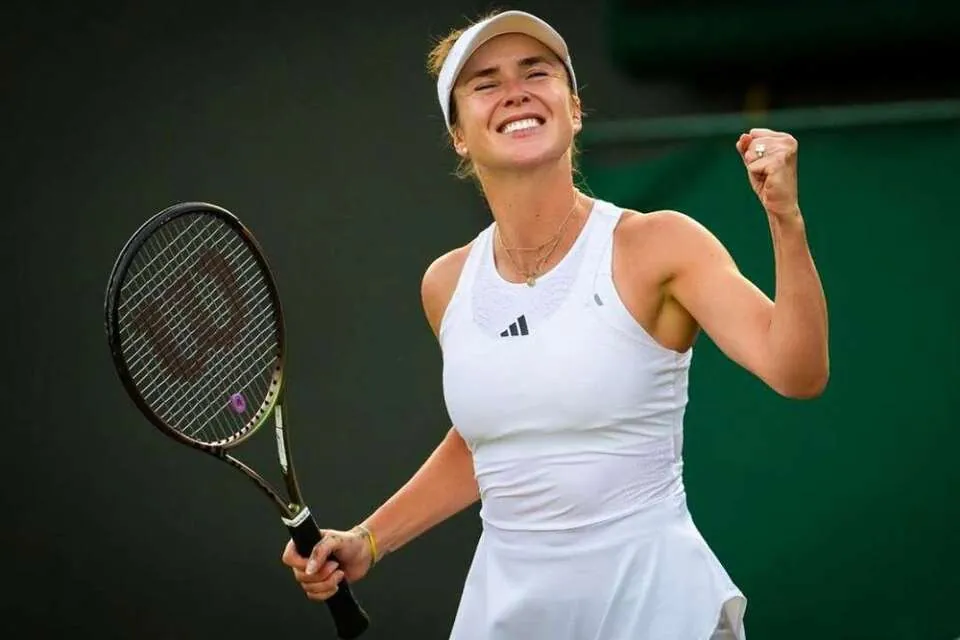 Ukrainian tennis player Elina Svitolina wins her first victory at the Olympics