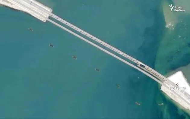 рф не може патрулювати всю акваторію навколо Керченського мосту корабельними силами – ВМС