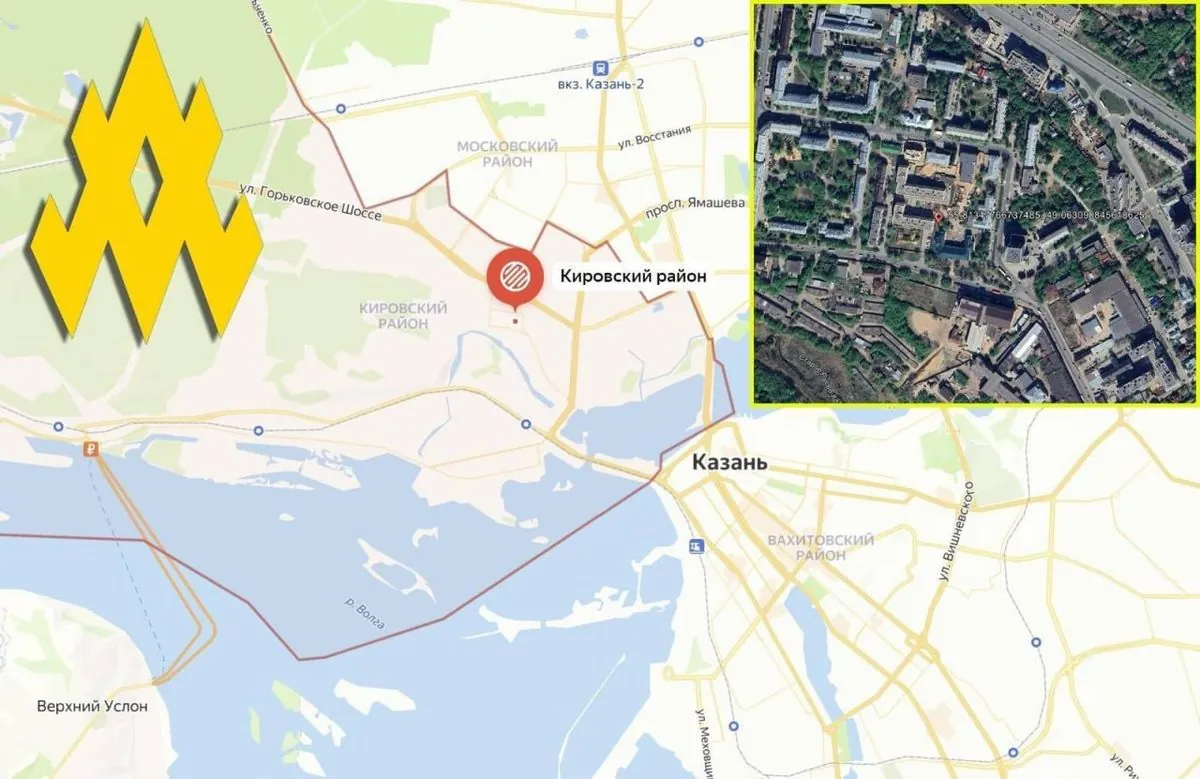 Guerrillas reconnoitered the Kazan gunpowder plant in Russia - “ATESH”