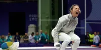 Olga Harlan reaches the semifinals of the 2024 Olympic Games in sabre fencing