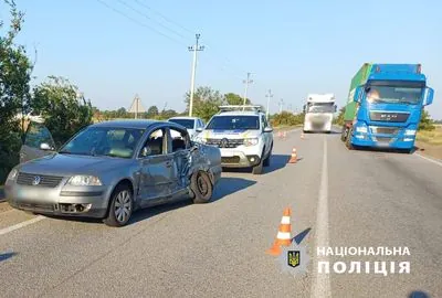 На трасі Одеса-Рені в ДТП травмувалися шестеро людей, серед них три дитини