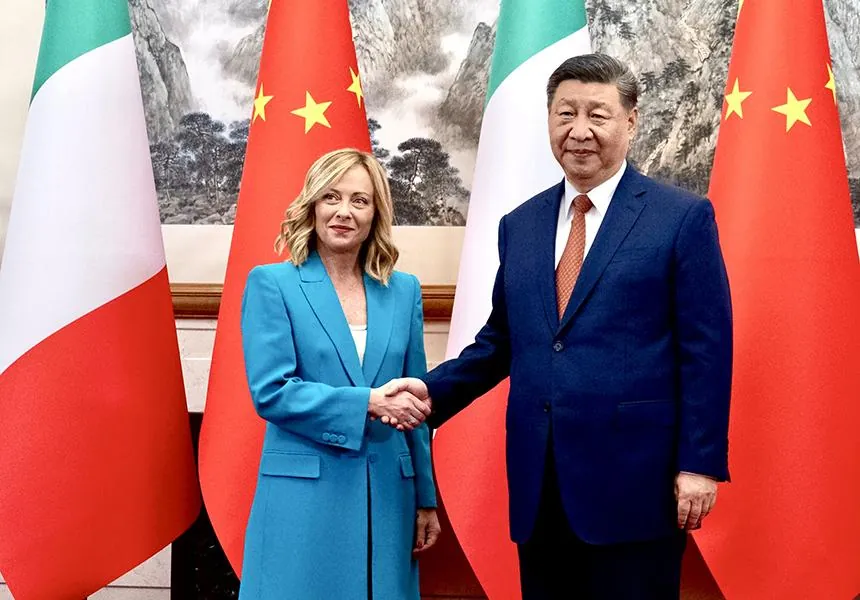 Прем'єрка Італії обговорила ситуацію в Україні лідером КНР