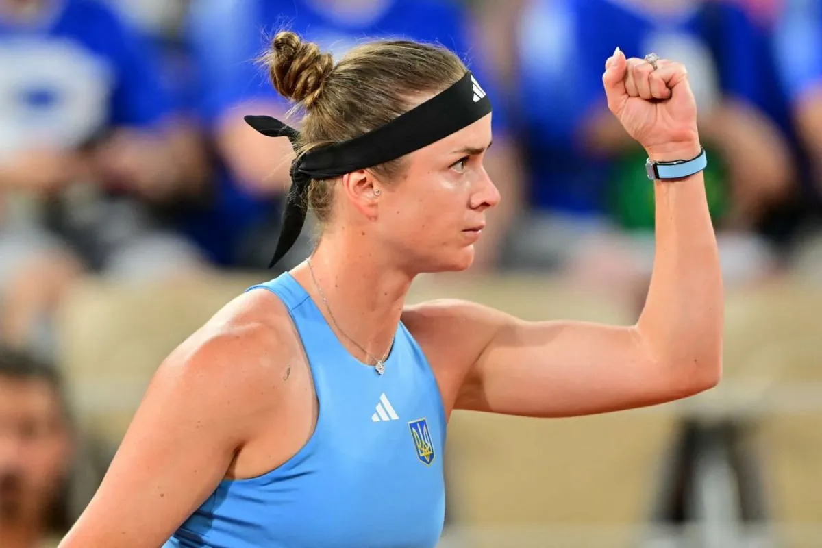 Elina Svitolina defeats Pegula at the 2024 Olympics and advances to the next round