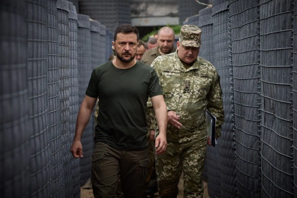 Zelensky in Volyn: fortifications on the border with Belarus are 99% ready