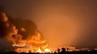 Пожар возник на объекте в Курской области РФ после возможной атаки ВСУ