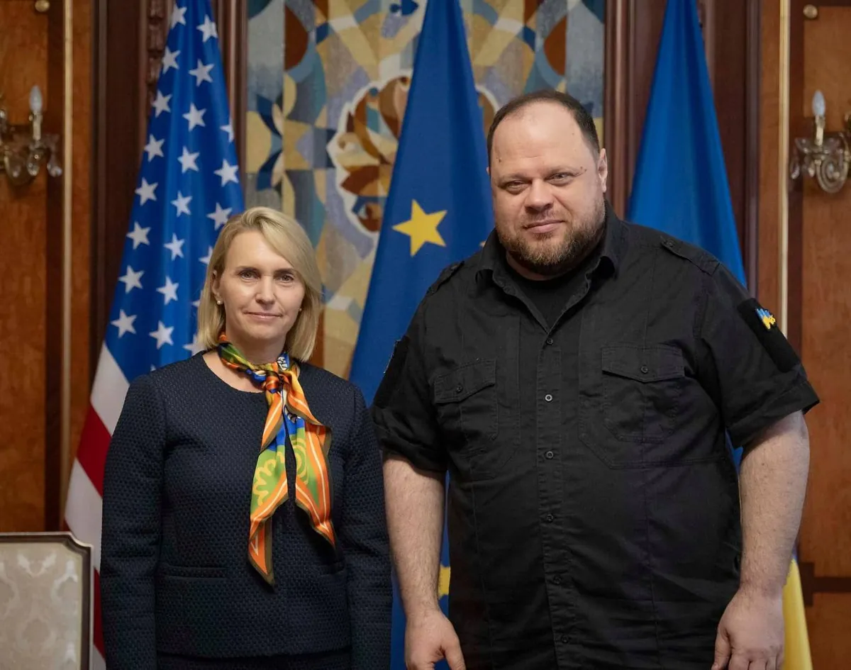 Стефанчук обсудил с послом США военную помощь и членство Украины в НАТО