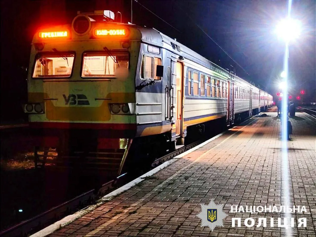 A 54-year-old man was hit by a train and killed in Kyiv region