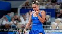 Marta Kostiuk loses in the quarterfinals of the 2024 Olympics to Croatia's Vekic