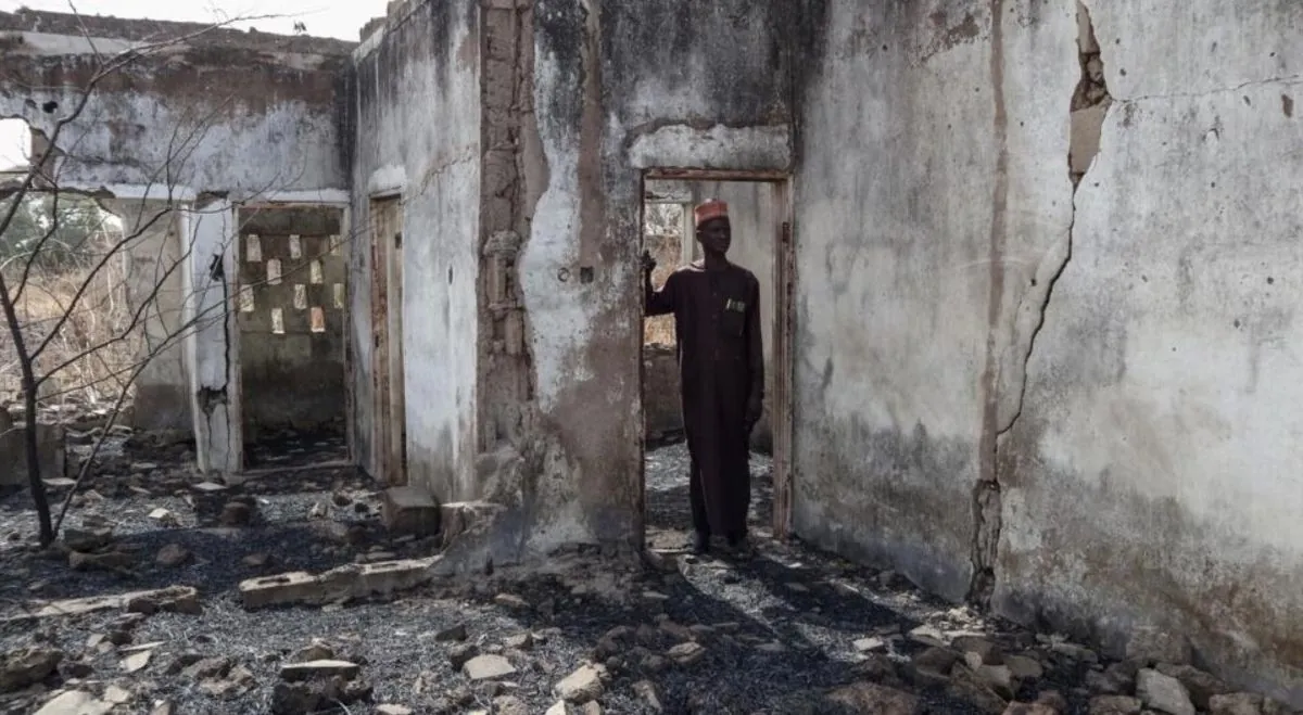 An explosion linked to Boko Haram kills at least 16 people in Nigeria