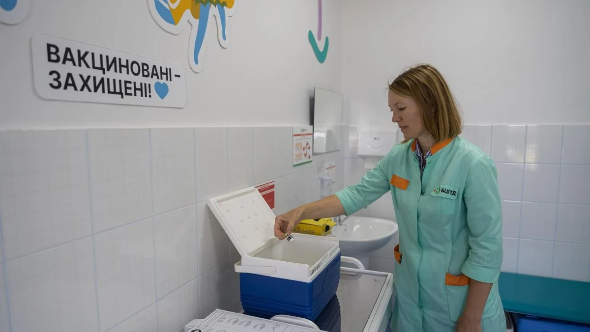 More than one million doses of oral polio vaccine for children delivered to Ukraine
