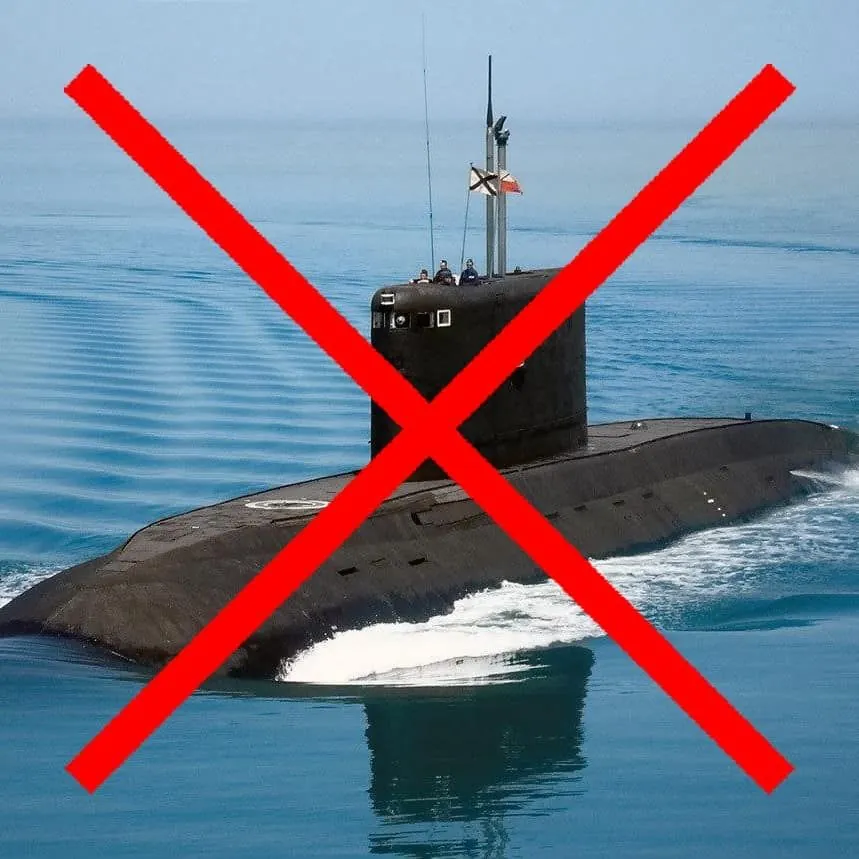 Russian submarine hit in Sevastopol port - General Staff