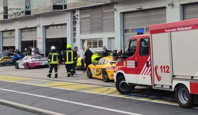 An explosion at a racing track in Germany: 22 people injured, 4 in serious condition