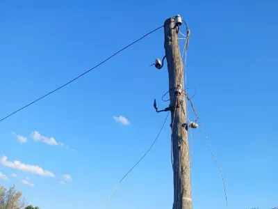 На Тернопольщине из-за оборванного провода мужчина погиб от удара током