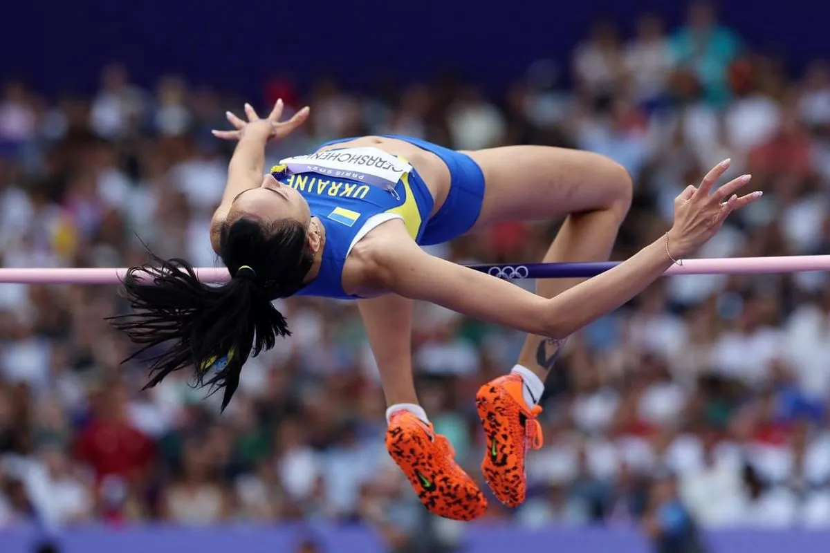 Iryna Gerashchenko wins bronze in high jump at the 2024 Olympics