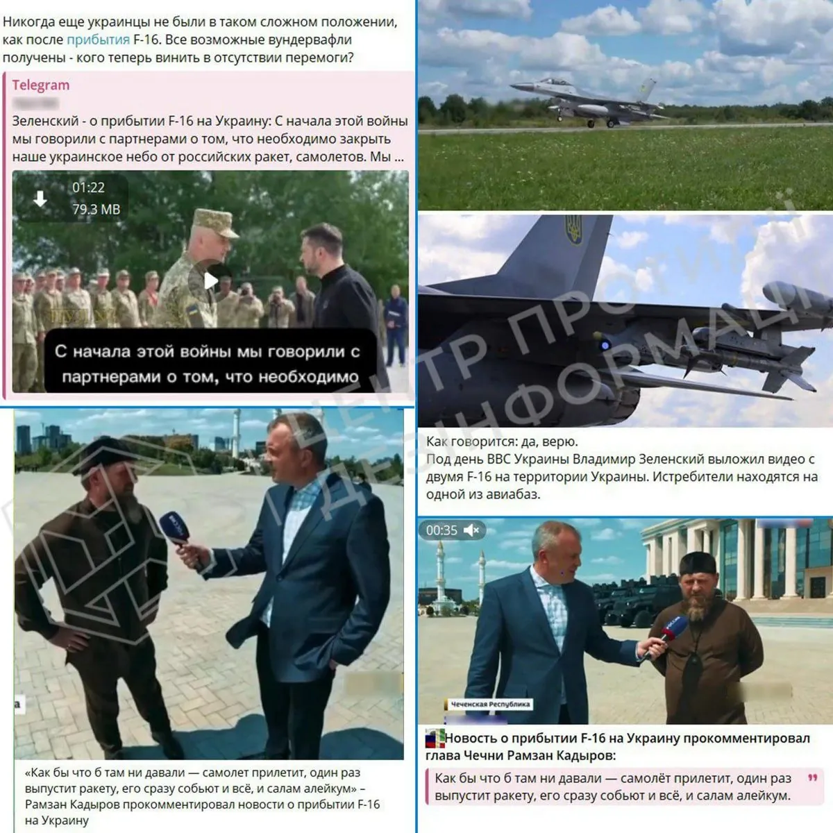 russia is trying to discredit the appearance of F-16 in Ukraine through propagandists - CPJ