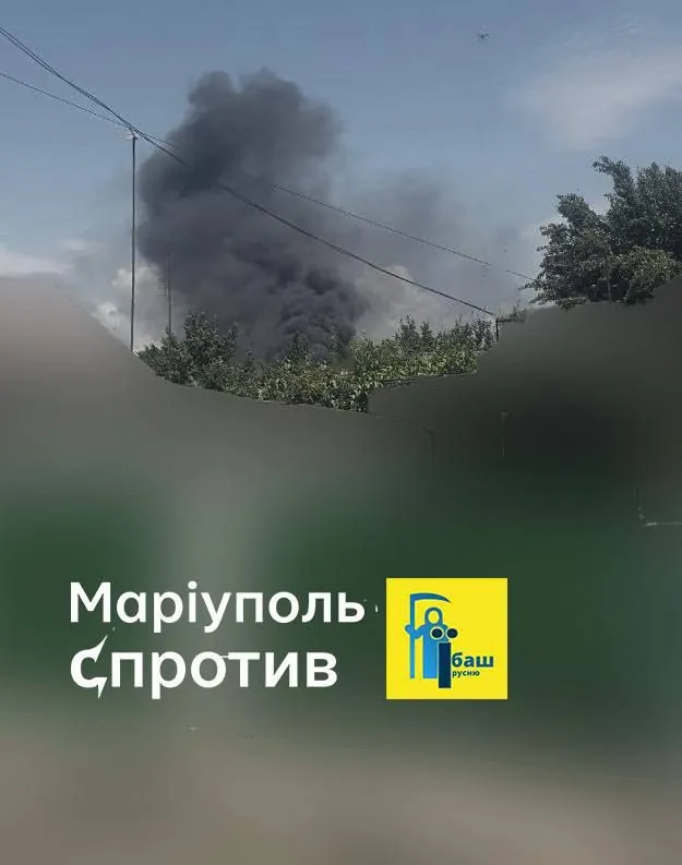 occupants-military-base-burning-in-mariupol-city-council