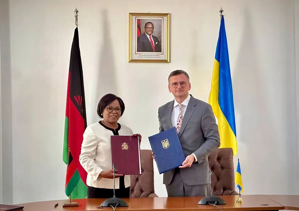 Украина и Малави подписали меморандум о политических консультациях-Кулеба