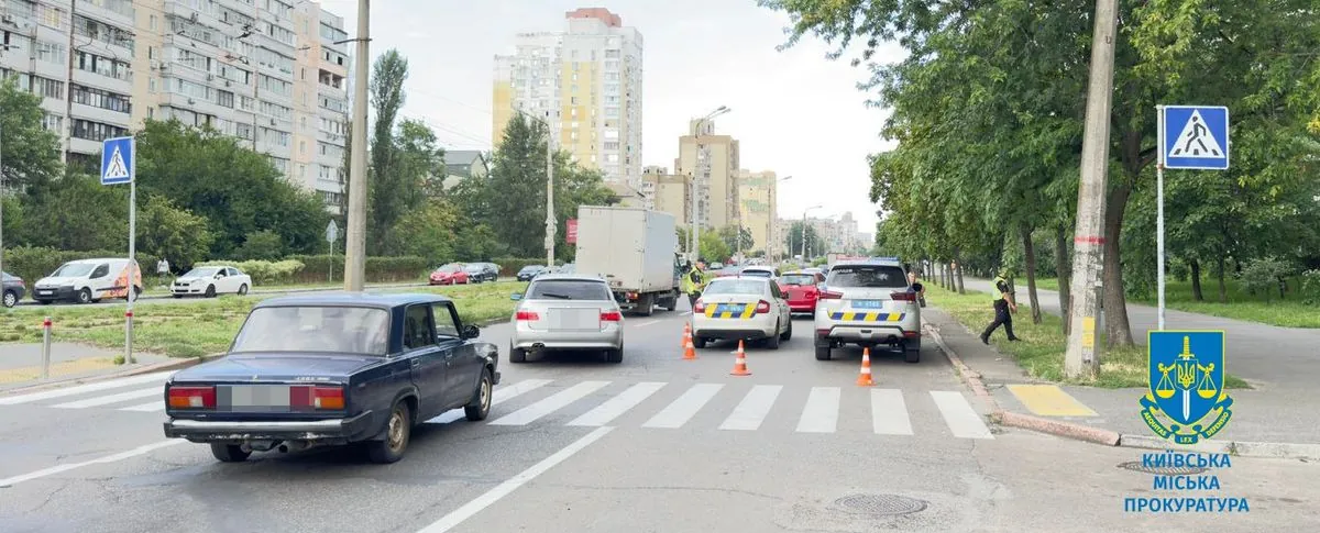 Three pedestrians killed in an accident in Kyiv overnight