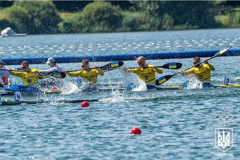 Українська чоловіча байдарка-четвірка посіла 4-е місце на Олімпіаді-2024