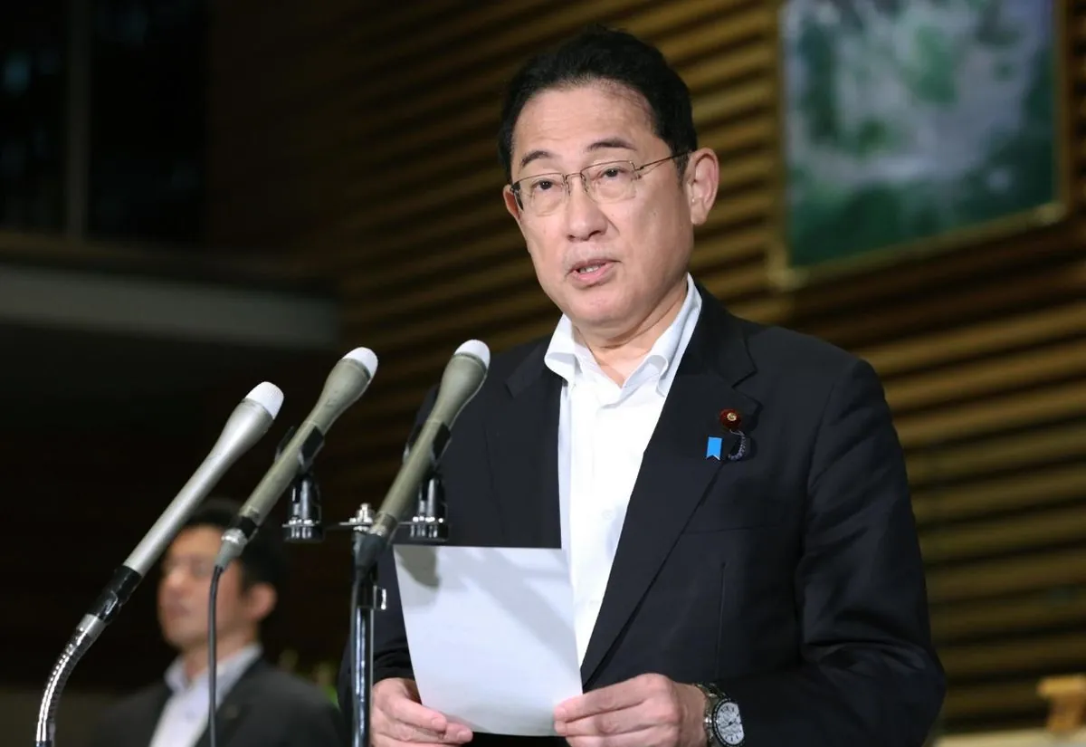 Japan's Prime Minister canceled a trip abroad due to the risk of a major earthquake