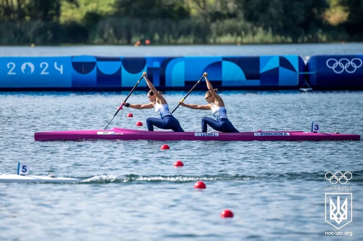 Ukrainians Luzan and Rybachok reach the final of the 2024 Olympics in the canoe double