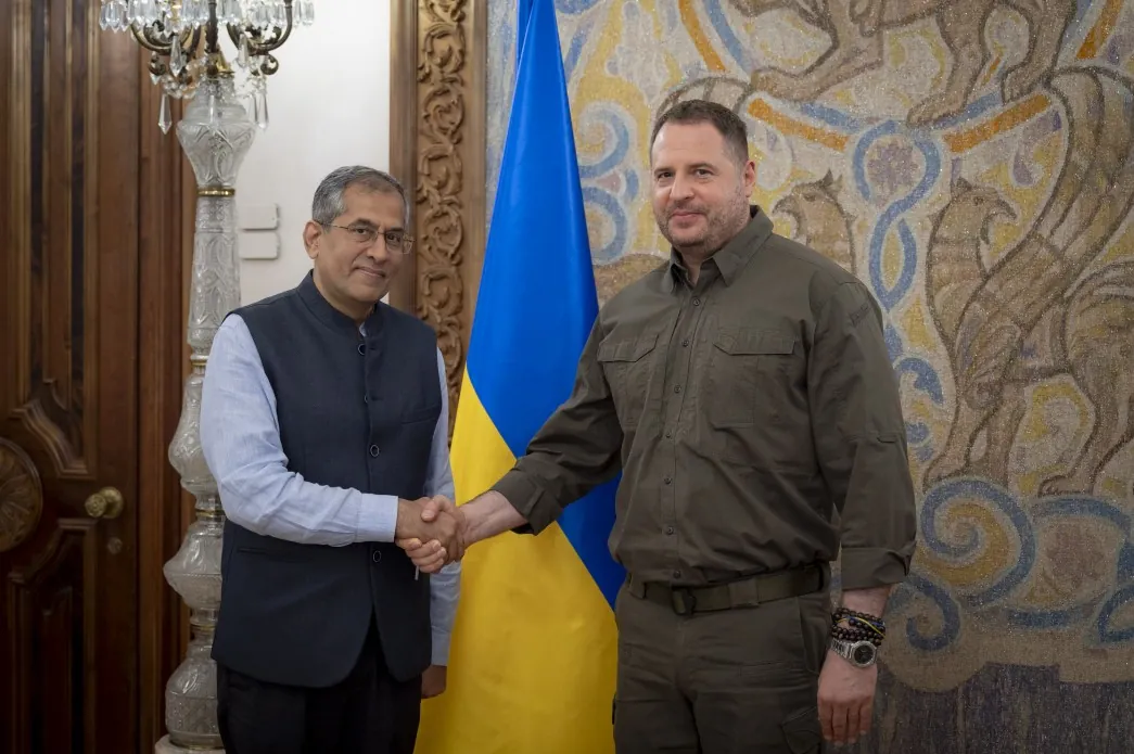 They discussed the situation at the frontline and the implementation of the Peace Formula: Yermak meets with Deputy Advisor to the Prime Minister of India