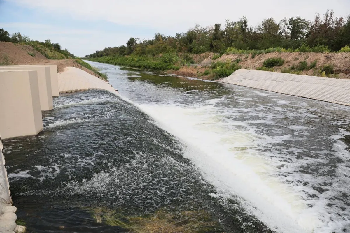 Kakhovka HPP blown up: construction of the Ingulets - Pivdenne Reservoir water main completed