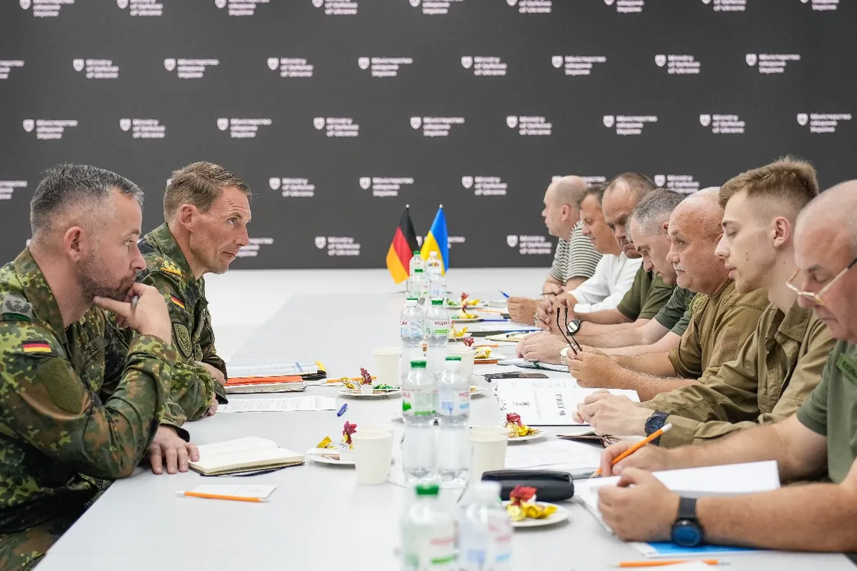 delegations-of-the-ministries-of-defense-of-ukraine-and-germany-discussed-the-repair-of-equipment-needs-and-prospects-of-the-armed-forces-of-ukraine